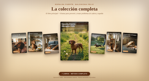 Espalda Fuerte, Salchicha Feliz - colección completa de 7 ebooks